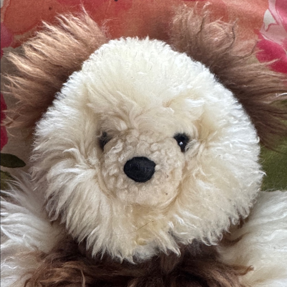 Alpaca Bear stuffed animal 100 💯 % alpaca fur very soft cuddly toy present gift - Picture 3 of 7